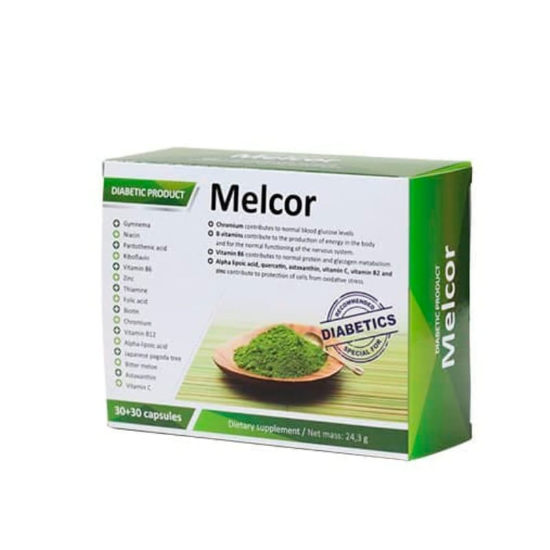 Melcor: капсулы при диабете Melcor: капсулы при диабете